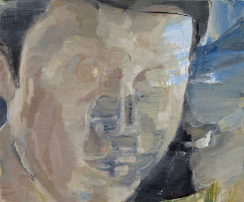 이샛별 ‘얼굴 없는 얼굴(Faceless)’, Oil on canvas, 2020, 37.9×45.5㎝
