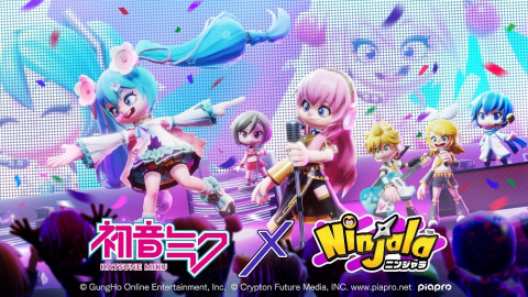 Ninjala X HATSUNE MIKU 컬래버