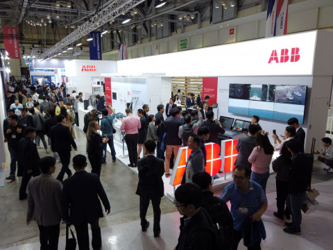 2019 국제 조선 해양 산업전 ABB 부스