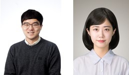 왼쪽부터 서울대학교 산업공학과 이윤영 연구원, 숭실대학교 금융학부 장희수 교수