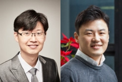 왼쪽부터 서울대학교 선정윤 교수, 김호영 교수