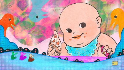 GIANT BABY illustration