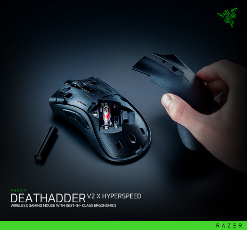 레이저(RAZER)가 무선 게이밍 마우스 Razer DeathAdder V2 X HyperSpeed를 출시했다
