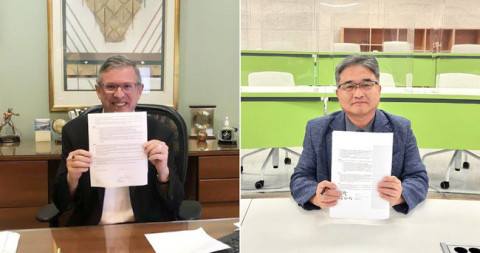 미국 관리회계사협회와 한국관리회계학회가 양해각서를 체결했다