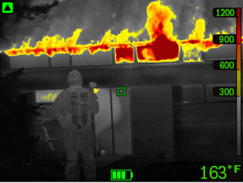 FLIR K2로 촬영한 열화상 이미지