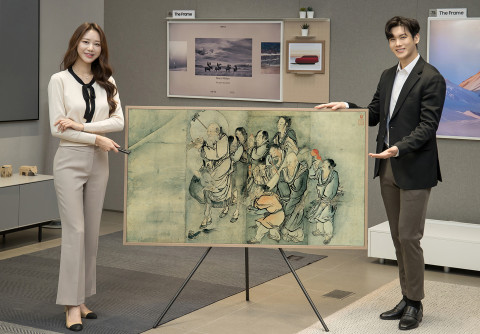 삼성전자가 리움미술관과 고미술 작품 파트너십을 체결했다