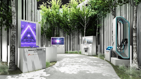 ‘CES 2022’ SK 그룹 전시 부스 조감도