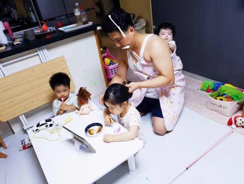 대한민국의 아빠 으뜸상, 김대한 ‘아버지도 한 때 머리 좀 만졌단다’