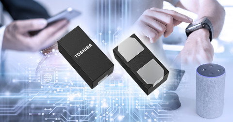 도시바, 정전기에서 IoT 기기의 고주파 안테나 보호하는 초저 캐패시턴스 TVS 다이오드 출시