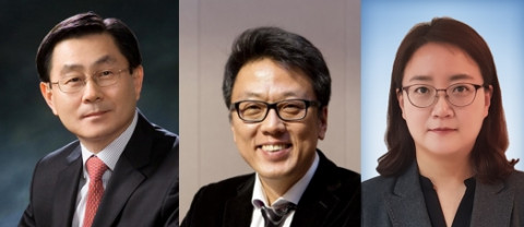 왼쪽부터 이현수 서울대학교 건축학과 명예교수, 박문서 교수, 문효수 한양대학교 건축학부 연구교수