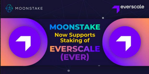 Moonstake가 Everscale 스테이킹 지원을 발표했다