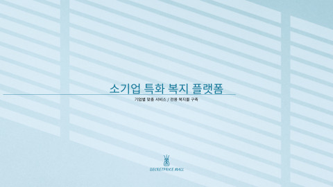 왓스업이 소기업 특화 복지 플랫폼 시크릿프라이스몰을 오픈했다