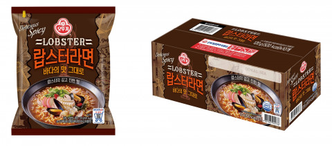 오뚜기가 출시한 랍스터 라면