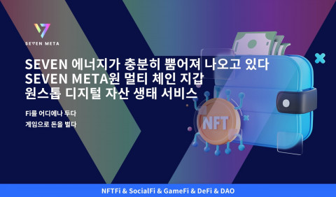 DFC 퍼블릭 체인 생태계에서 핵심 섹션 구축을 완성할 SEVEN META 멀티체인 지갑이 출시된다