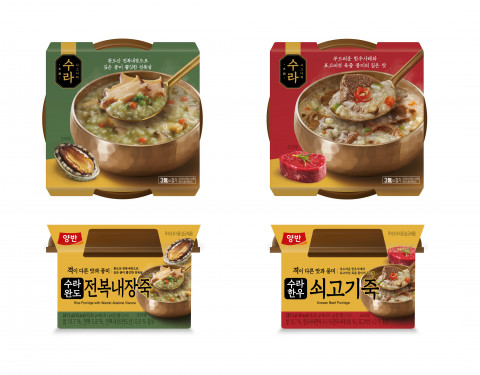동원F&B의 양반 수라 용기죽 2종