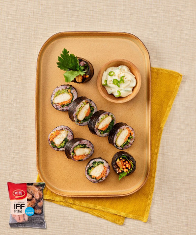 하림 닭안심 참나물 김밥 요리