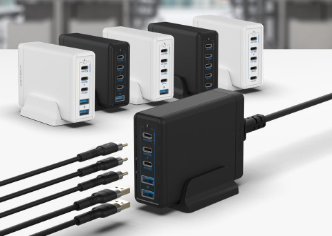 아트뮤가 USB PD 230W PPS GaN 접지 멀티 초고속충전기 3종을 출시했다