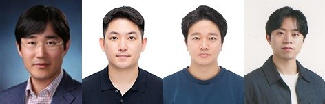 왼쪽부터 서울대학교 기계공학부 고승환 교수, 원대연 박사 과정, 건국대학교 수의학과 김시윤 교수, 서울대학교 수의학과 김진 박사
