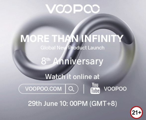 More Than Infinity! VOOPOO Global New Product Launch Kicks off June 29 Online