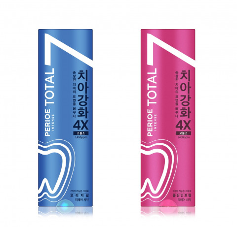 LG생활건강 페리오 토탈7 인텐스 리페어 치약