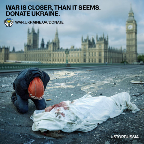 ‘War is closer, that it seems’ (출품 국가 - 우크라이나 / 광고주 - ukranine.ua / 광고 회사 - Looma)