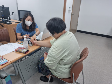 고흥군장애인복지관이 발달장애인 실종 예방을 위한 ‘지문 사전등록’을 진행했다