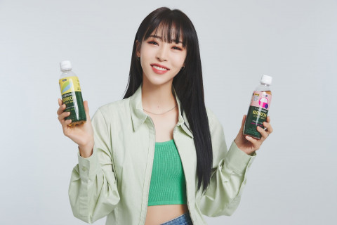 매일유업 더그레잇티 콤부차 브랜드 앰베서더 문별