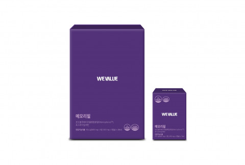 경동제약 프리미엄 건강기능식품 WE VALUE의 신제품 ‘메모리필’