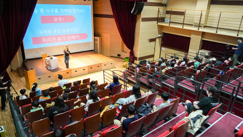 탱탱랩 에코톡 행사장