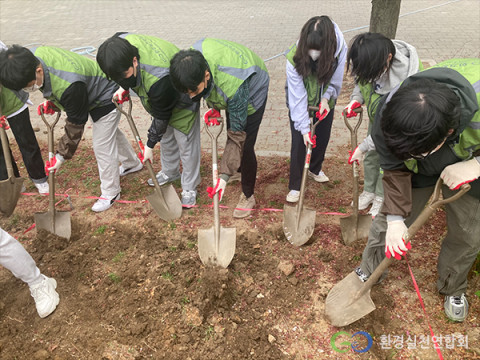 환경실천연합회 지구온난화 방지 및 미세먼지 저감을 위한 ‘나무 심기’ 활동