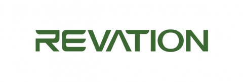 친환경 패키지 솔루션 전문 기업 ‘리베이션(REVATION)’ 로고