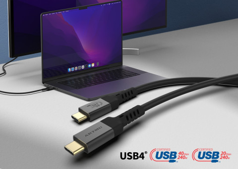 4K·8K까지 품은 전천후 EPR 240W급 USB4 케이블
