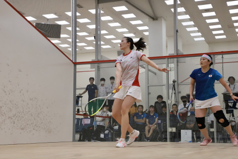 조별리그 3라운드, 한국(최유라) vs 일본(리사 스기모토아)