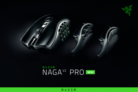 레이저, 하이퍼스크롤 프로휠 장착한 무선 게이밍 마우스 ‘Naga V2 Pro’ 출시