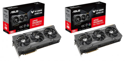팩토리 오버클럭으로 성능을 높인 TUF Gaming RX 7900 시리즈