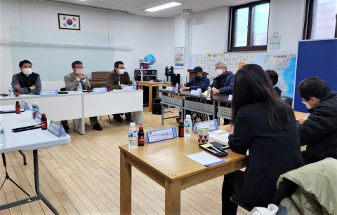 정담회(대면) 전경