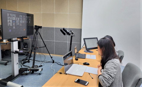 정담회(비대면) 전경