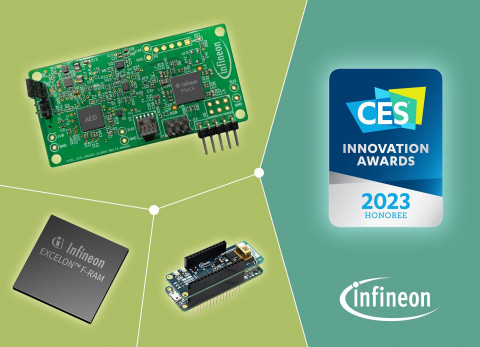 CES 2023 혁신상을 받은 인피니언 3개 제품