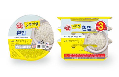 오뚜기밥 리뉴얼 디자인