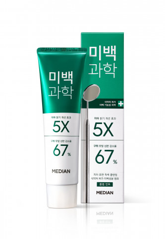 메디안 미백과학 치약