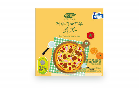 오뚜기 제주담음, 제주 감귤도우 피자 출시
