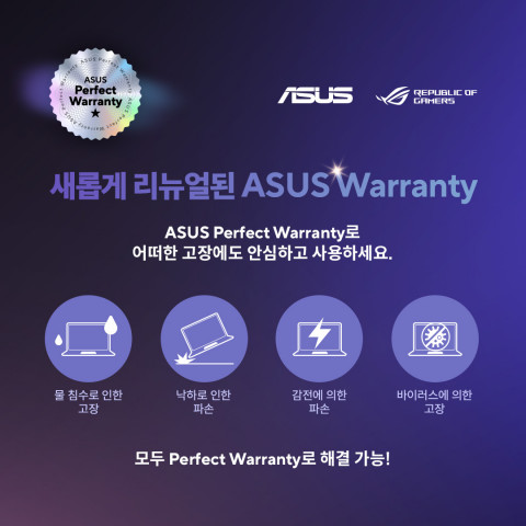 ASUS 퍼펙트 워런티 개요