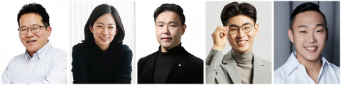왼쪽부터 IBA 이다니엘 사무총장, 엔컴페니언 윤지선 이사, 지속가능연구소 김민석 소장, 브라더스키퍼 김성민 대표, 업드림코리아 이지웅 대표