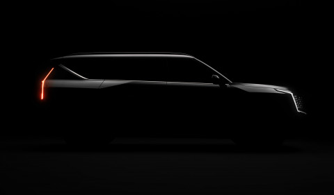 기아, The Kia EV9 티저 공개
