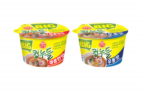 오뚜기 컵누들 용기 2종(매콤한맛, 우동맛)