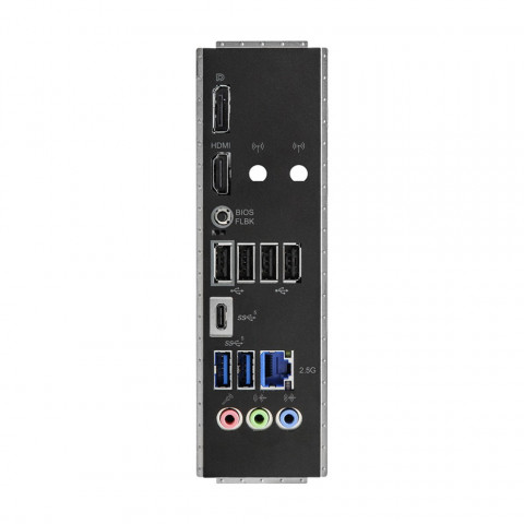 USB는 전면 확장 대응 3.2 Type-C(20Gbps)와 리어 확장 대응 3.2 Type-C를 기본으로 제공하며, Type-A와 USB 2.0 규격까지 다양한 멀티미디어 장비 