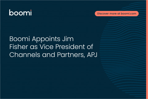 부미가 짐 피셔(Jim Fisher)를 아시아 태평양 및 일본(APJ) 채널 및 파트너 담당 부사장으로 임명했다(그래픽: 비즈니스와이어)
