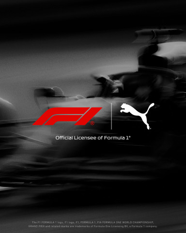 스포츠 회사인 푸마(Puma)와 포뮬러 1(Formula 1)은 푸마가 포뮬러 1 레이스의 공식 공급업체가 되는 계약을 체결했으며, 이 계약에 따라 푸마는 F1 브랜드의 의류, 신