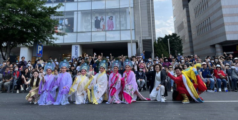 닝보예술단의 한국 대구 공연 현장