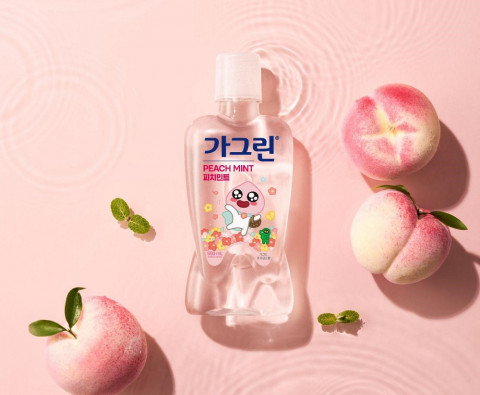 동아제약, 가그린 피치민트 향 출시
